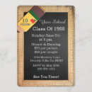 Search for school supplies 5x7 invitations chalkboard