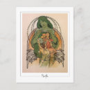 Search for alphonse mucha postcards Illustration