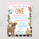 Search for moose birthday invitations Camping