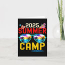 Search for fun at summer camp cards Road trip vibes