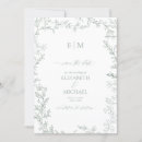 Search for botanical save the dates Minimal