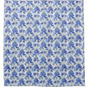 Search for wildflower shower curtains Blue and white