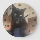 Search for green eyes black cat art Black and white