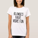 Search for blonde tshirts have