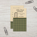 Search for willow tree business cards Rustic