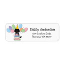 Search for labradoodle return address labels Black