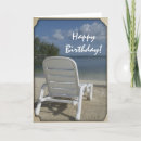 Search for beach lovers birthday cards Tropical