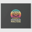 Search for maltese dog wrapping paper Puppy