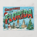 Search for florida christmas postcards Greetings