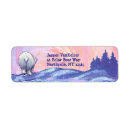 Search for north pole return address labels Polar bear