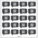 Search for speech bubble stickers Black