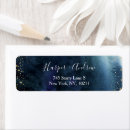 Search for elegant return address labels Glitter