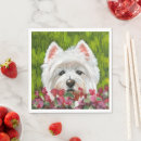 Search for westie terrier napkins West highland white terrier