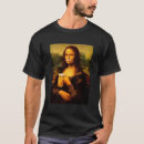 Search for mona lisa tshirts Leonardo da vinci
