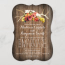 Search for deer antler wedding invitations Wood