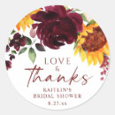 Search for sunflower burgundy rose stickers Autumn