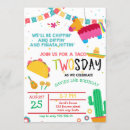 Search for taco birthday invitations Mexican