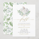 Search for white pumpkin wedding invitations Fall in love