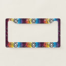 Search for colorful license plate frames Retro