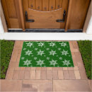 Search for snowflake doormats Ice