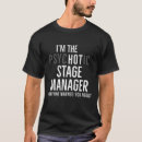 Search for funny theatre tshirts Stagehand