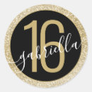 Search for black and gold stickers Glitter