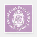 Search for easter napkins Typography