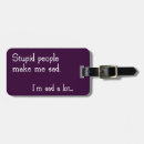 Search for sarcastic luggage tags Funny quotes