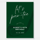 Search for golf party decor Simple minimalist masculine