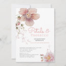 Search for petals and prosecco bridal shower invitations Champagne