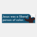 Search for liberal bumper stickers Jesus