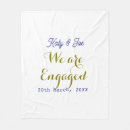 Search for wedding date blankets Calligraphy typography elegant romantic