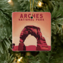 Search for arches national park ornaments Delicate arch