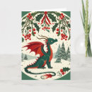 Search for dragon christmas cards Xmas