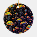 Search for mushroom ornaments Retro
