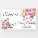 Search for sweet 16 banners Boho