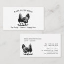 Search for fresh eggs business cards Farmers market
