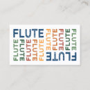 Search for flute business cards Flautist