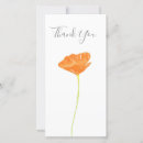 Search for poppies thank you cards Simple