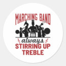 Search for marching band stickers Funny
