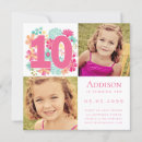 Search for 10 year old girl invitations 10th