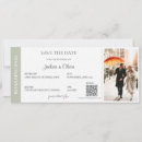 Search for boarding pass wedding save the dates Adventure