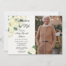 Search for red rose funeral invitations Remembrance