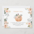 Search for little pumpkin thank you cards Floral