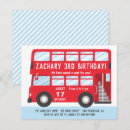 Search for red bus invitations Transportation