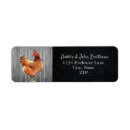 Search for chicken return address labels Modern