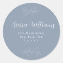 Search for round return address labels Script