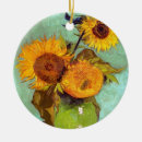 Search for sunflower ornaments Green