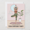 Search for exercise birthday invitations Yoga