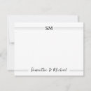 Search for couples monogram note cards Monogrammed